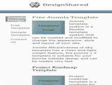 Tablet Screenshot of designshared.net